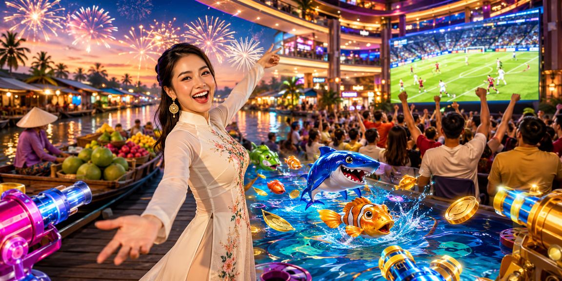 Lễ hội bắn cá và giải trí trực tuyến tại vùng đồng bằng sông Cửu Long